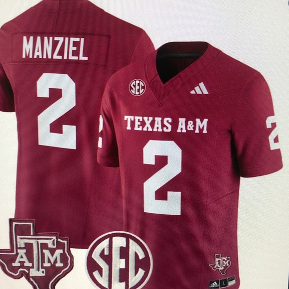 Other - Johnny Manziel Stitched Jersey Maroon Vapor💜